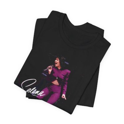 Selena Vintage Black Shirt Unisex