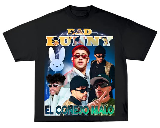 Bad Bunny Vintage Graphic Shirt