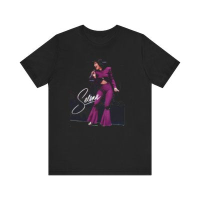 Selena Vintage Black Shirt Unisex